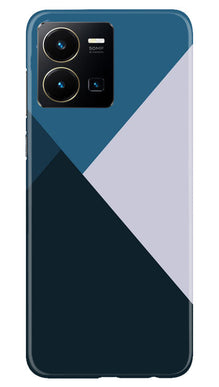 Blue Shades Mobile Back Case for Vivo Y22 (Design - 157)