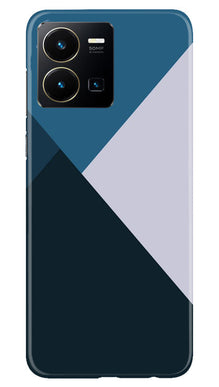 Blue Shades Mobile Back Case for Vivo Y35 (Design - 157)