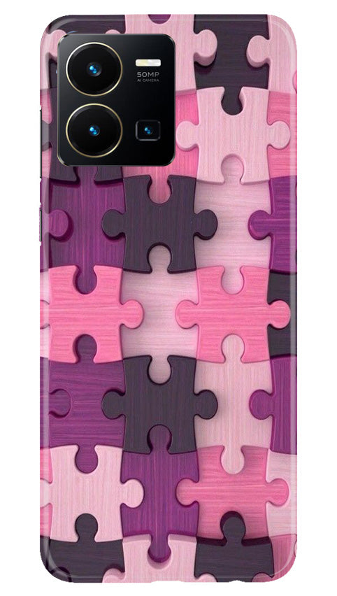 Puzzle Case for Vivo Y35 (Design - 168)