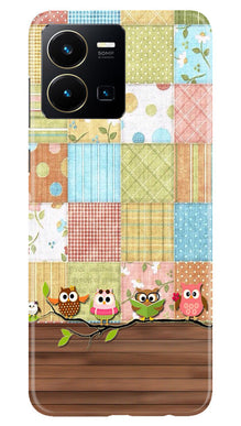 Owls Mobile Back Case for Vivo Y22 (Design - 171)