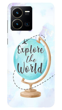 Explore the World Mobile Back Case for Vivo Y35 (Design - 176)