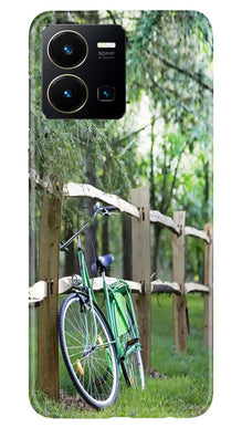 Bicycle Mobile Back Case for Vivo Y35 (Design - 177)