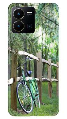 Bicycle Mobile Back Case for Vivo Y22 (Design - 177)
