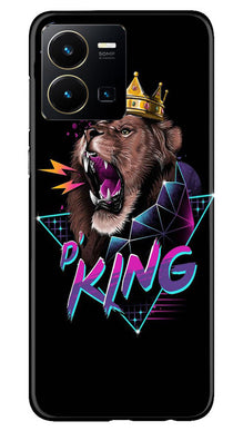 Lion King Mobile Back Case for Vivo Y22 (Design - 188)