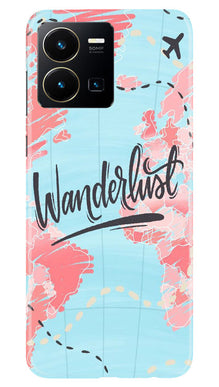 Wonderlust Travel Mobile Back Case for Vivo Y22 (Design - 192)