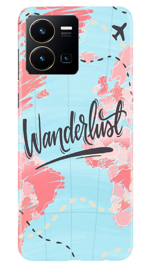 Wonderlust Travel Case for Vivo Y22 (Design No. 192)