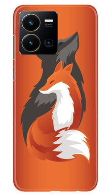 Wolf  Mobile Back Case for Vivo Y22 (Design - 193)