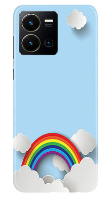 Rainbow Mobile Back Case for Vivo Y22 (Design - 194)