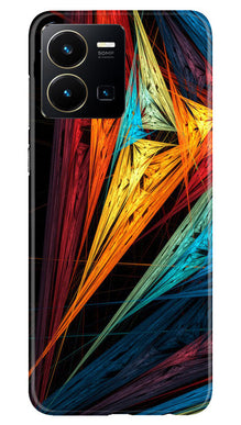 Modern Art Mobile Back Case for Vivo Y22 (Design - 198)