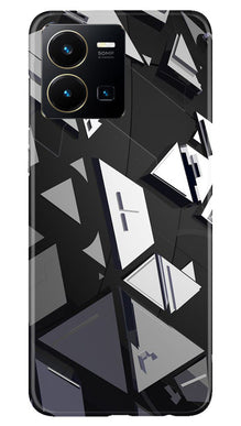 Modern Art Mobile Back Case for Vivo Y22 (Design - 199)