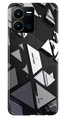Modern Art Mobile Back Case for Vivo Y35 (Design - 198)