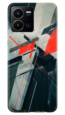 Modern Art Mobile Back Case for Vivo Y35 (Design - 199)