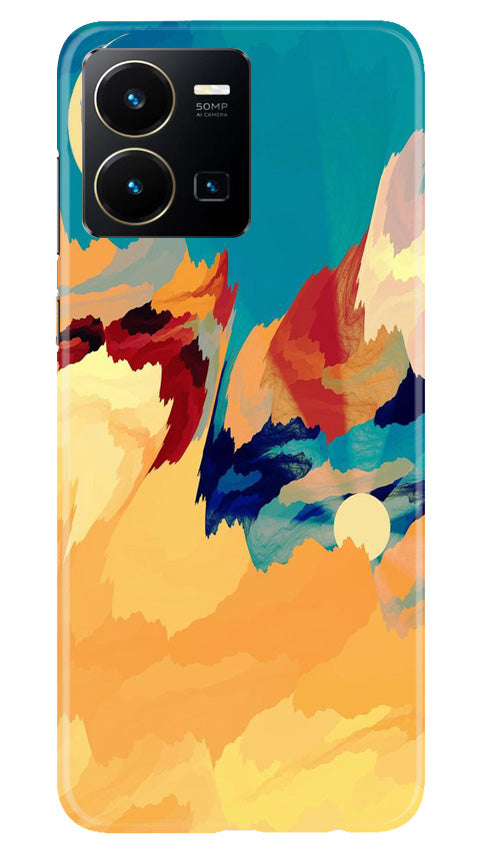 Modern Art Case for Vivo Y35 (Design No. 204)