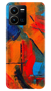 Modern Art Mobile Back Case for Vivo Y22 (Design - 206)