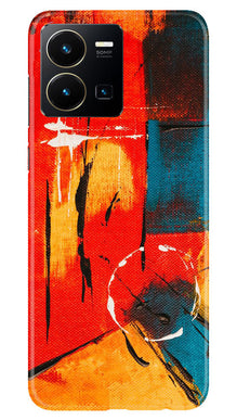 Modern Art Mobile Back Case for Vivo Y22 (Design - 208)