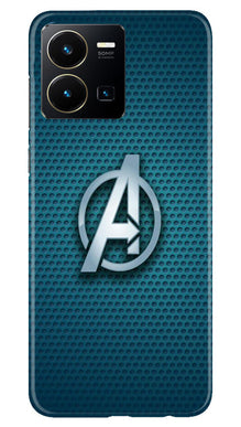 Ironman Captain America Mobile Back Case for Vivo Y35 (Design - 214)
