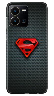 Superman Mobile Back Case for Vivo Y22 (Design - 216)