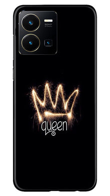 Queen Mobile Back Case for Vivo Y22 (Design - 239)