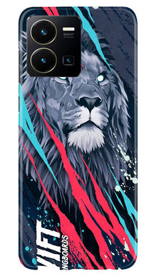 Lion Mobile Back Case for Vivo Y22 (Design - 247)