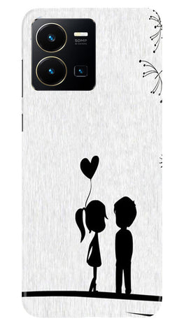 Cute Kid Couple Case for Vivo Y22 (Design No. 252)