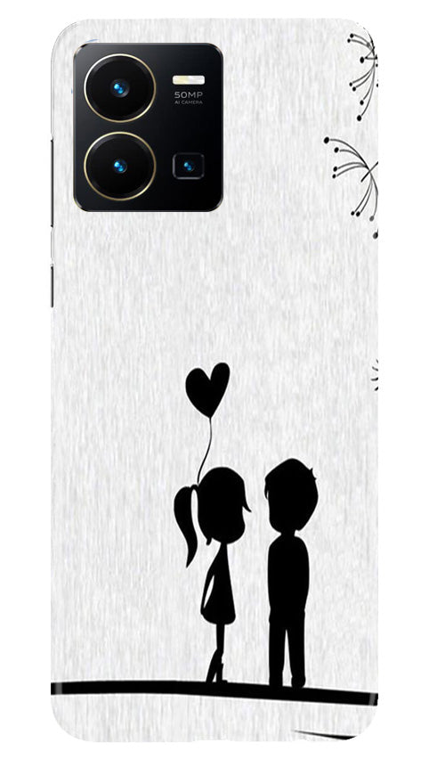 Apple Logo Case for Vivo Y35 (Design No. 251)