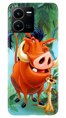 Timon and Pumbaa Mobile Back Case for Vivo Y22 (Design - 267)