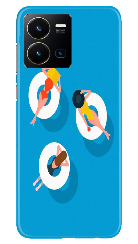 Girlish Mobile Back Case for Vivo Y22 (Design - 268)