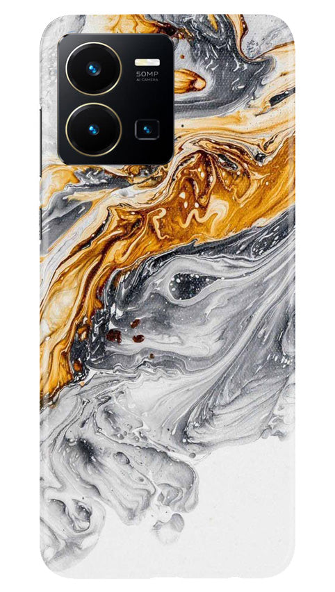 Marble Texture Mobile Back Case for Vivo Y22 (Design - 272)