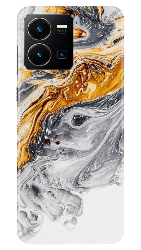 Marble Texture Mobile Back Case for Vivo Y35 (Design - 271)