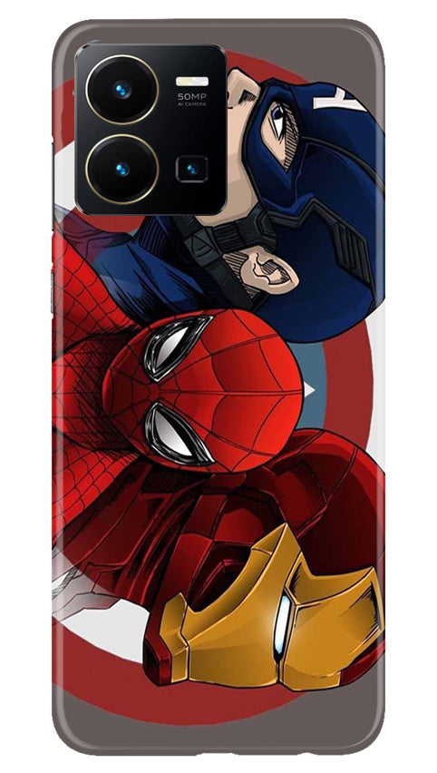 Marble Texture Mobile Back Case for Vivo Y35 (Design - 272)