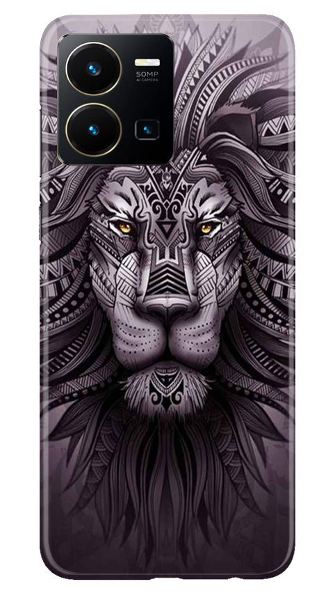 Lion Mobile Back Case for Vivo Y22 (Design - 277)