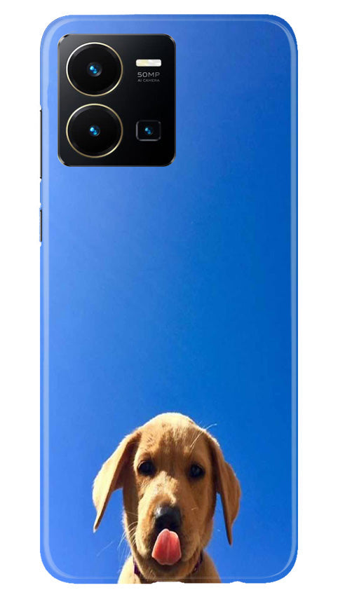 Dog Mobile Back Case for Vivo Y22 (Design - 294)