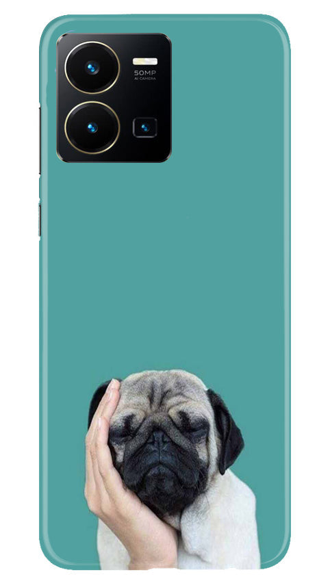 Puppy Mobile Back Case for Vivo Y35 (Design - 295)