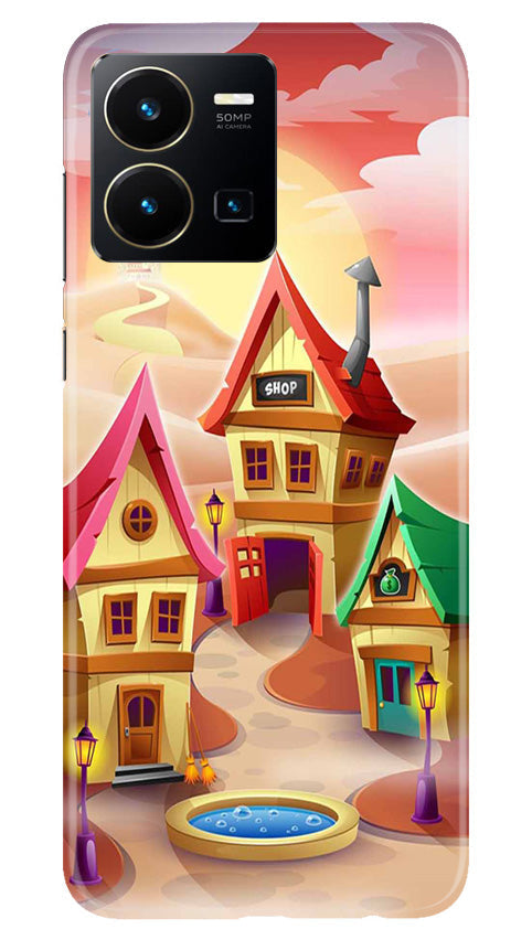 Sweet Home Mobile Back Case for Vivo Y35 (Design - 300)