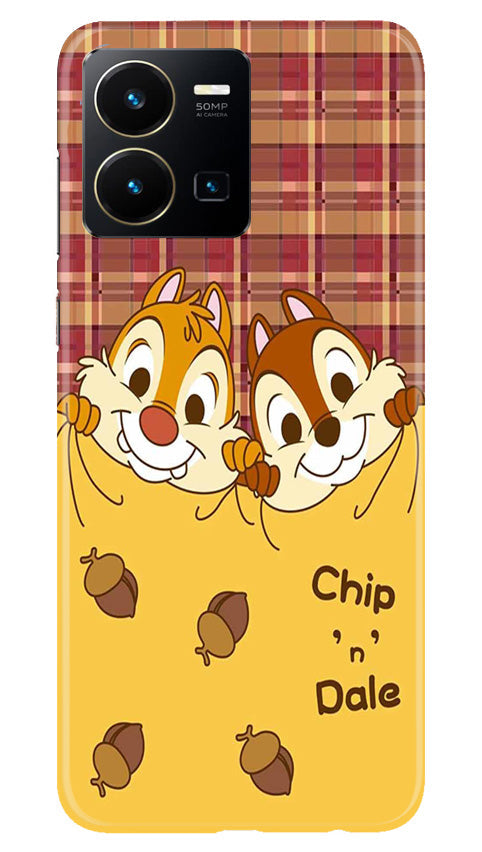 Chip n Dale Mobile Back Case for Vivo Y22 (Design - 302)