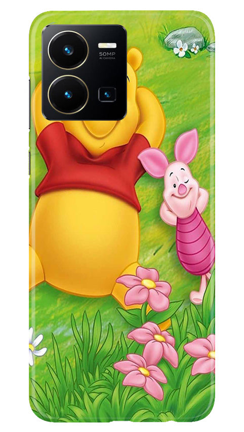 Winnie The Pooh Mobile Back Case for Vivo Y22 (Design - 308)