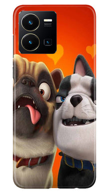 Dog Puppy Mobile Back Case for Vivo Y22 (Design - 310)