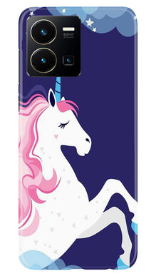 Unicorn Mobile Back Case for Vivo Y35 (Design - 324)
