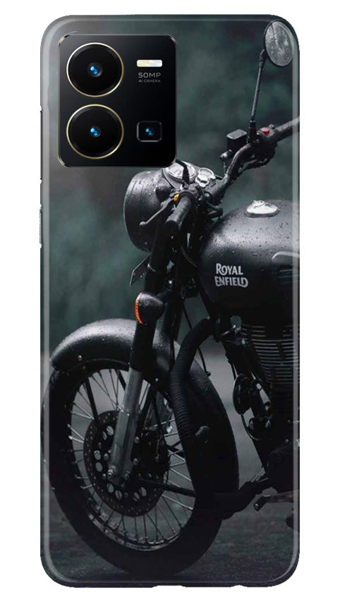 Royal Enfield Mobile Back Case for Vivo Y35 (Design - 339)