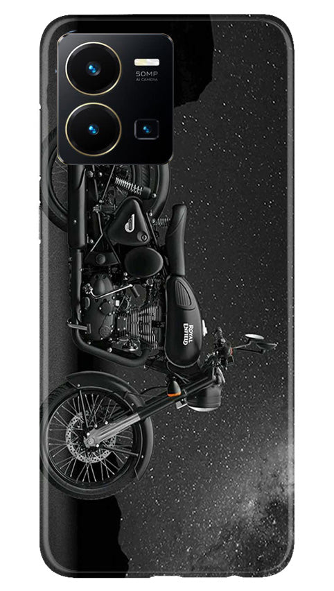 Royal Enfield Mobile Back Case for Vivo Y22 (Design - 340)