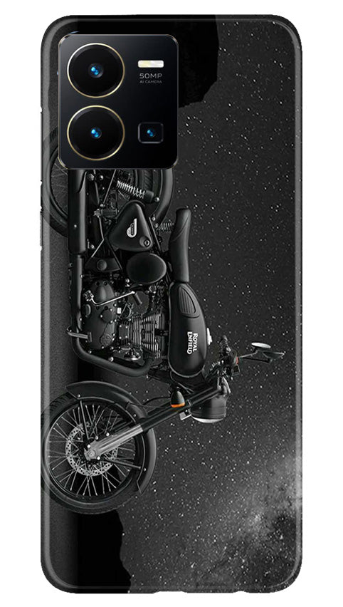 Royal Enfield Mobile Back Case for Vivo Y35 (Design - 340)