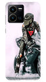 Biker Mobile Back Case for Vivo Y22 (Design - 342)