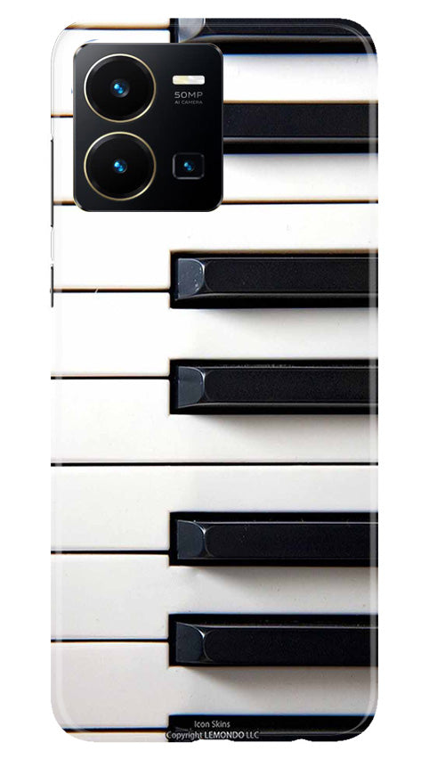 Piano Mobile Back Case for Vivo Y35 (Design - 345)