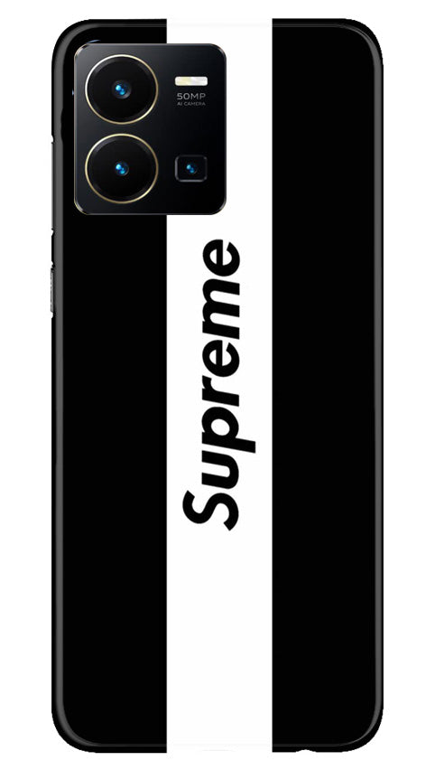 Supreme Mobile Back Case for Vivo Y22 (Design - 346)