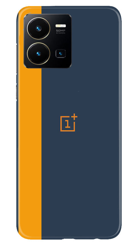 Oneplus Logo Mobile Back Case for Vivo Y22 (Design - 353)