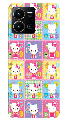 Kitty Mobile Back Case for Vivo Y35 (Design - 357)