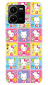 Kitty Mobile Back Case for Vivo Y22 (Design - 357)