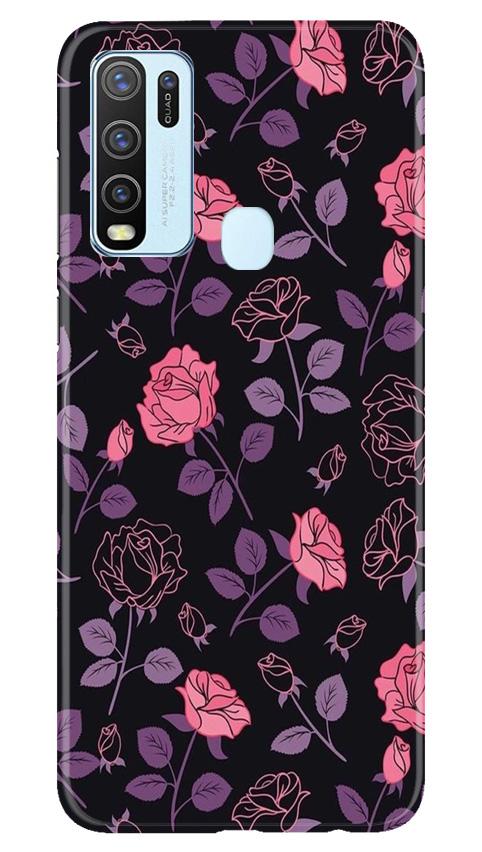 Rose Pattern Case for Vivo Y50