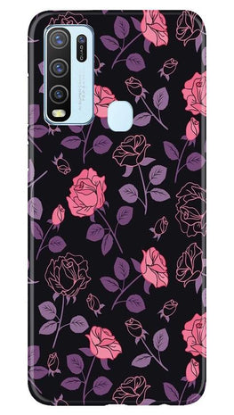Rose Pattern Case for Vivo Y30