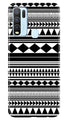 Black white Pattern Case for Vivo Y30